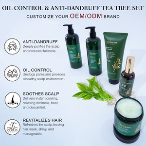Ensemble Shampooing et Après-Shampooing Bio OEM pour la Croissance Capillaire, Traitement Épaississant et Repoussant, Soin Capillaire au Théier pour Clarifier et Nettoyer - Product Image 5