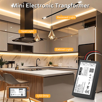Transformateur à tension constante 60W 12V Triac/ELV/MLV Dimmable homologué UL8750 pour éclairage LED