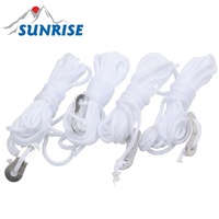 56740 #   Tente de camping en nylon blanc camouflage double couche 4x4 mètres avec cordes d'ancrage - Marque Sunrise, toutes saisons