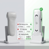 Transducteur d'imagerie vétérinaire portable avec sonde micro-convexe sans fil pour clinique vétérinaire, utilisation pour la santé des chats et des chiens