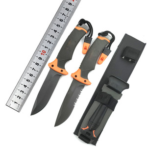 उच्च गुणवत्ता वाले पोर्टेबल फिक्स्ड ब्लेड आउटडोर शिविर उत्तरजीविता सीधे चाकू शिकार - Product Image 2