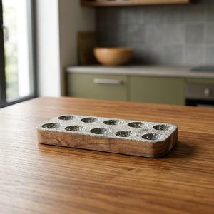 Shimer Coated Wooden <b>Egg</b> Tray Customized Size Shape <b>Eco</b>-Friendly Home Kitchen <b>Egg</b> Holder for Hotel Restaurant Use Elegant Design - Product Image 6