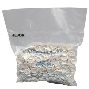 Groothandel Hoge Kwaliteit Waterdichte Wegwerp Witte Antistatische Latex Vingerbedje - Product Image 6