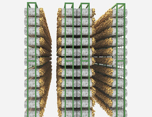 Conteneur de culture de champignons en acier inoxydable 40HQ, serre, équipement de salle de culture pour ferme intelligente - Product Image 2