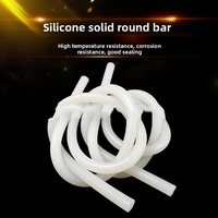 Bande d'étanchéité ronde en caoutchouc mousse de silicone noir, tige d'étanchéité en éponge pour le remplissage des espaces de portes, fenêtres et machines, tailles personnalisées