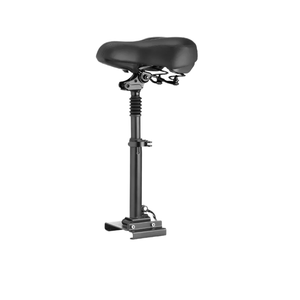Piezas de repuesto de sillín amortiguador doble Asiento de patinete eléctrico plegable rápido neutral sin perforaciones - Product Image 1