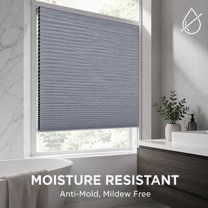 Cortina Divisoria para Sala de Reuniones de <span class=keywords><strong>Oficina</strong></span>, Persiana Enrollable para Ventana, Cortina Opaca Tipo Panal para Vestíbulo de Hotel - Product Image 2