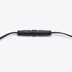 M12 Waterproof Connectors 2-8 Pin Male Female Mating For Outdoor <b>LED</b> <b>Lighting</b> Fixtures ABS Copper Contact DC <b>Plug</b> <b>In</b> - Product Image 2