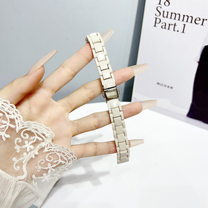 Glitter Slim Style PC Pulsera 12/20mm para <span class=keywords><strong>Huawei</strong></span> <span class=keywords><strong>GT</strong></span> Slim Clear Glitter PC Correa para Samsung Galaxy Mujeres <span class=keywords><strong>3</strong></span> Beads PC Correa de <span class=keywords><strong>reloj</strong></span> - Product Image 2