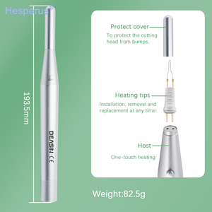 Dentaria guttaperca taglio riscaldato AA batteria rimovibile modello denti e gomma Cutter elettrocoagulazione emostatica penna 8 punte - Product Image 4