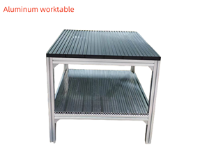 Profilo <span class=keywords><strong>in</strong></span> <span class=keywords><strong>Alluminio</strong></span> Estruso con Scanalatura a T Personalizzato per Banco da Lavoro Industriale 4040 3030 per Linea di Assemblaggio - Product Image 4