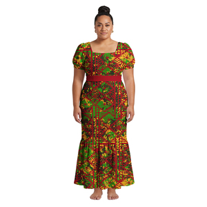 Vestido Samoano de Moda Hawaiana para Mujer, con Lazos, Ropa Polinesia para Fiesta, Baile de Graduación, Vestidos de Sirena con Estampado Tribal Tapa - Product Image 4