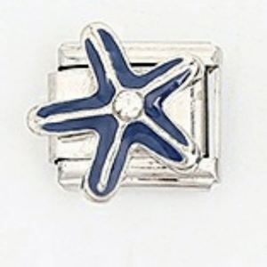 Stainless Steel Italian Module Bracelet Series Ocean Style DIY Elastic Bracelet Gold Plated Italian <b>Charms</b> Diamond Main Stone - Product Image 6