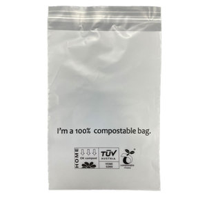 Nhà Máy Bán buôn tùy chỉnh 100% phân hủy sinh học PLA bao bì nhựa cho giày trang sức Áo khoác T-Shirts vớ quần áo - Product Image 1