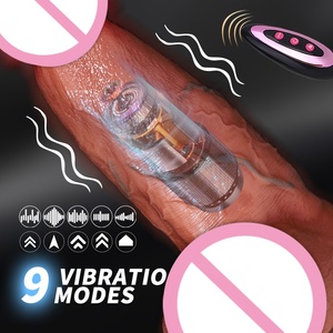 Vibrador Realista de 9 Pulgadas con 9 Modos de Vibración, Ventosa y Control Remoto, para Adultos - Product Image 2