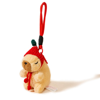 Nouvelle Tendance : Adorable Porte-clés Peluche Capybara – Accessoire de Sac, Jouet, Pendentif de Sac à Dos pour Enfants, Design Tendance pour l'Extérieur