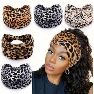 Diadema Deportiva de Yoga para Mujer, Estilo Bohemio, con Estampado Animal, Antideslizante, Delgada, Elástica, Secado Rápido, Accesorio para el Cabello - Product Image 1