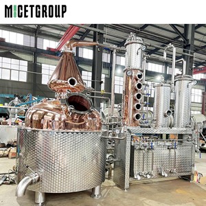 Juego de destilación de whisky Gin de 1500L, sistema de cobre y acero inoxidable, gabinete a prueba de explosiones, destilador certificado CE a la venta - Product Image 2