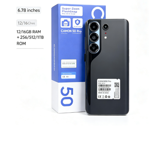 โทรศัพท์มือถือ Camon 50 Pro หน้าจอ 6.78 นิ้ว RAM 12/16GB ROM 512/1TB สมาร์ทโฟนระบบ Android รองรับ 5G กล้อง 108MP พร้อมเซ็นเซอร์สแกนลายนิ้วมือ - Product Image 1