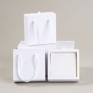 Đóng Dấu vàng lá dập nổi đồ trang sức ngăn kéo hộp cho vòng bông tai vòng cổ vòng đeo tay hiển thị-Hộp Quà Tặng Giấy - Product Image 2