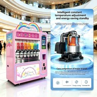 Distributeur automatique tactile JOYDD de 22 pouces, options de paiement multiples, surveillance à distance, gestion basée sur le cloud pour les parcs d'attractions