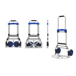 Carro de mano plegable superventas, camión de mano de aluminio con capacidad de 90kg, rueda duradera de TPR + PP, con patente, el mejor, el más vendido - Product Image 2
