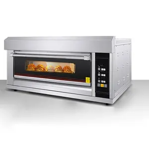 Hoge Kwaliteit Smart Pizza Oven 1 Dek 1 Lade Elektrische Bakkerij Oven Voor Cake