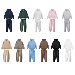 Conjunto de Pantalones Deportivos con Capucha de Invierno Estilo Americano 2025, Pantalones Deportivos Extra Grandes con Forro Polar, Tobillos Elásticos, Unisex, Casual, Tipo Cargo - Product Image 3