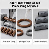 Tubo de Silicona Personalizado para Máquina de Agua, Manguera de Alta Elasticidad para Purificador de Agua, Bomba Peristáltica, Transferencia de Líquidos