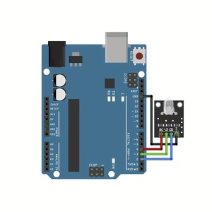 โมดูลไฟ LED RGB รุ่น KY-016, ช่องสัญญาณแคโทดทั่วไป 3 สี, สำหรับโครงการไฟส่องสว่าง Arduino และไมโครคอนโทรลเลอร์ DIY - Product Image 4