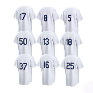 Maillot de baseball américain 2026 Gold Top Stitched pour joueur # 17 # 50 # 5 # 18 # 8 # 25 # 31 # 37 Light Custom - Product Image 2