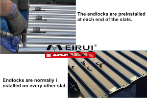 Remache de Acero Semitubular de Cabeza Ovalada Moderno y Duradero <span class=keywords><strong>para</strong></span> Fijar el Cierre de Extremo en las Lamas de las Puertas Enrollables - Product Image 6