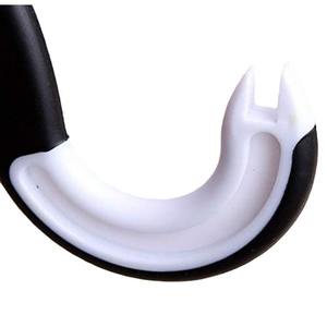 Abridor de latas de tarro de tracción de anillo portátil en forma de J, abridores de estaño de fácil agarre, abridor de tarros antideslizante, herramientas de apertura de tapa para manos débiles - Product Image 2