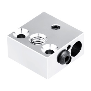 Bloc chauffant en alliage d'aluminium Creality Cr10 pour remplacement de pièces d'imprimante 3D - Product Image 3
