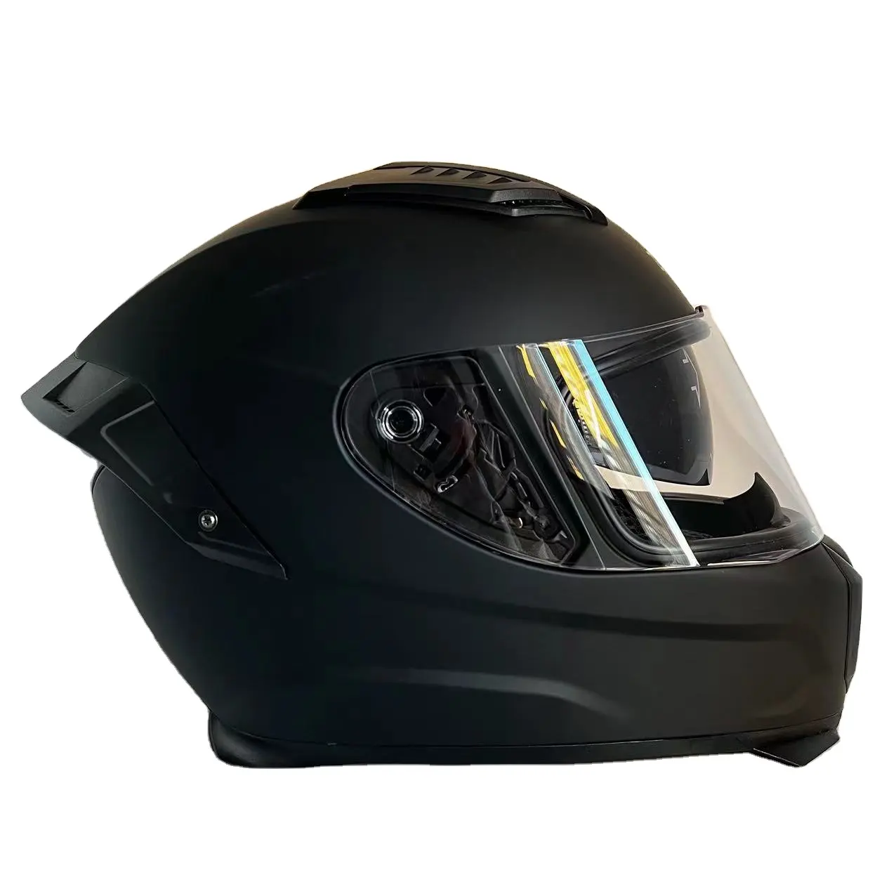 Đầy đủ mặt xe máy Mũ bảo hiểm biểu tượng tùy chỉnh nhà máy sản xuất Dot tiêu chuẩn ABS Chất liệu đôi Visor tùy chỉnh Decal động cơ Mũ bảo hiểm
