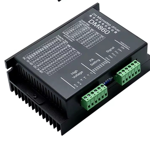 HLTNC Low Noise Low Vibration Low <strong>Temperature</strong> <strong>2</strong> Phase Digital Stepper Driver dm860 DM860H Suitable for nema 34 motor for cnc - Product Image 1