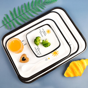 Sunshine Colored Imitation <b>Porcelain</b> <b>Bowl</b> Set Irregular Shape Durable Hotel Food Daily Use - Product Image 3