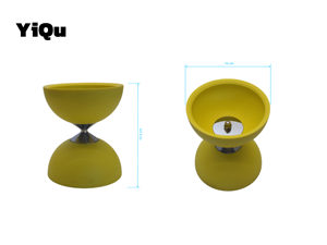 <span class=keywords><strong>Diabolo</strong></span> professionnel à axe fixe en caoutchouc de qualité supérieure pour joueurs avancés - Product Image 6