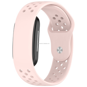 สายรัดข้อมือซิลิโคนระบายอากาศได้สำหรับ Hume Band 2 สายรัดข้อมือแบบสองสีสำหรับ Hume Health Tracker - Product Image 5