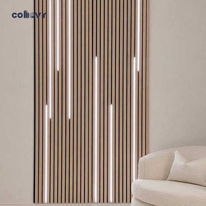 Pannello di legno in legno a lamelle acustiche pannello acustico in <span class=keywords><strong>rovere</strong></span> naturale acustico pannelli acustici in malesia - Product Image 4