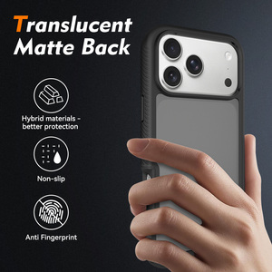 工厂直销哑光耐用防震全保护手机壳，带肤感后盖，适用于 iPhone 17 Pro Max 手机壳 - Product Image 2