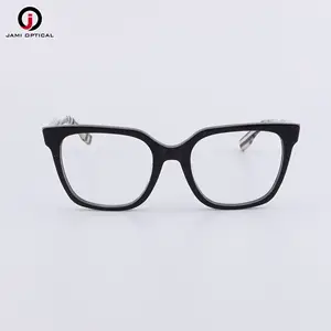 卸売メガネ光学フレームアセテート眼鏡ストックフレーム処方サプライヤーメガネヴィンテージ手作りアセテート眼鏡