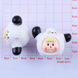 ลูกปัดซิลิโคน 3 มิติ ลายการ์ตูนน่ารัก หลากสี ขนาด 3 ซม. สำหรับงาน DIY ทำมือ วัสดุตกแต่งโต๊ะทำงาน ของตกแต่งบ้าน ของขวัญชิ้นเล็ก - Product Image 4