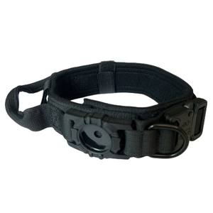 Collier de chien tactique robuste de haute qualité nouveau Design Buck en métal en nylon solide avec GPS et support d'airtag - Product Image 5