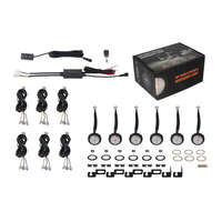 OGA Nuevas luces de roca de alta potencia 6 Vainas para camiones Jeep UTV SUV ATV