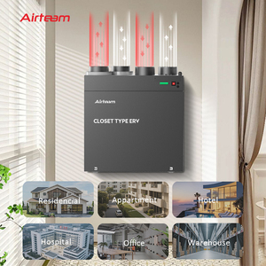 HRV ERV ชุดระบายอากาศอากาศบริสุทธิ์ระบบระบายอากาศการกู้คืนพลังงานความร้อนในบ้าน ERV HRV - Product Image 4