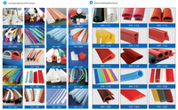 Joint d'étanchéité en caoutchouc silicone extrudé de type E P O D U pour murs-rideaux en verre et structures de véranda