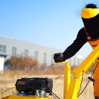 Mini-trancheuse de jardin AUSTTER, fabrication en usine, contrôle qualité strict, provenant d'une usine chinoise