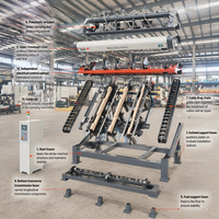 Machine de fabrication de palettes en bois entièrement automatique à haute productivité Invech Machinery avec composants essentiels PLC et moteur servo