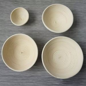 Custom Wholesale Eco-friendly French Country Round <b>Bread</b> Bowl Dough Proofing Rattan Fermentation <b>Basket</b> - Product Image 5